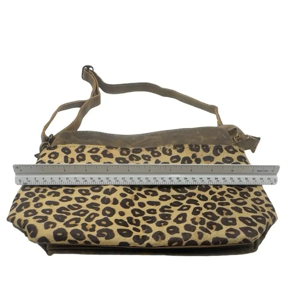 MYRA BAG - Myra Feline Leather & Hairon Bag - Picture 5 of 10